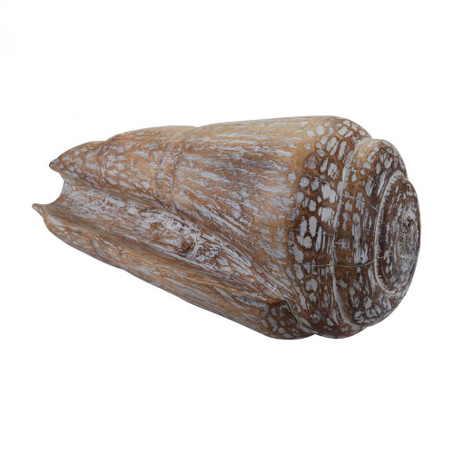 Home Decor By Dimond Decorative Wooden Conch Shell 8x8 159-003