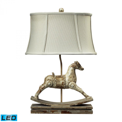 Lamps By Dimond Carnavale Rocking Horse LED Table Lamp in Clancey Court Finish 93-9161-LED