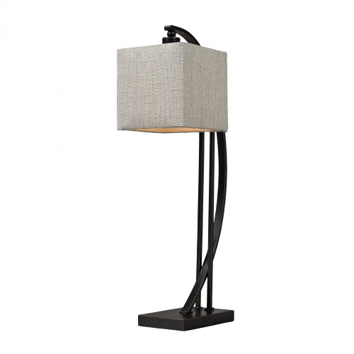 Lamps By Dimond Arched Metal Table Lamp In Madison Bronze D150