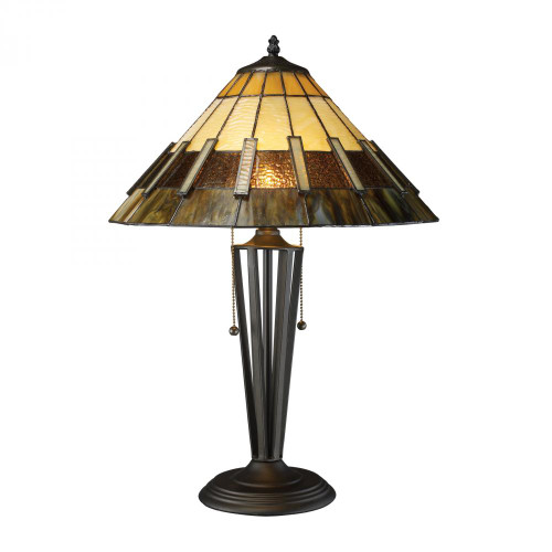 Lamps By Dimond Porterdale 2 Light Table Lamp In Tiffany Bronze D1860