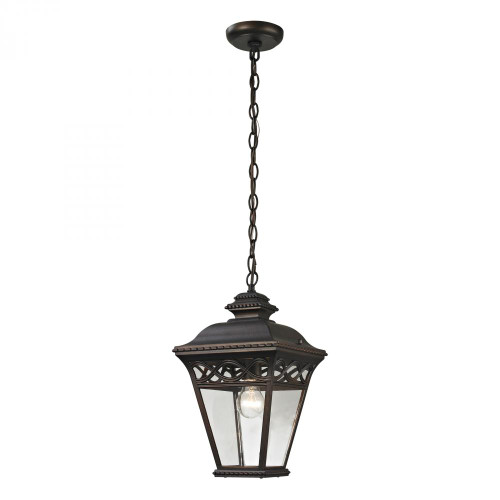 Outdoor Lights By Elk Cornerstone Mendham 1 Light Exterior Pendant Lantern In Hazelnut 8511EH/70