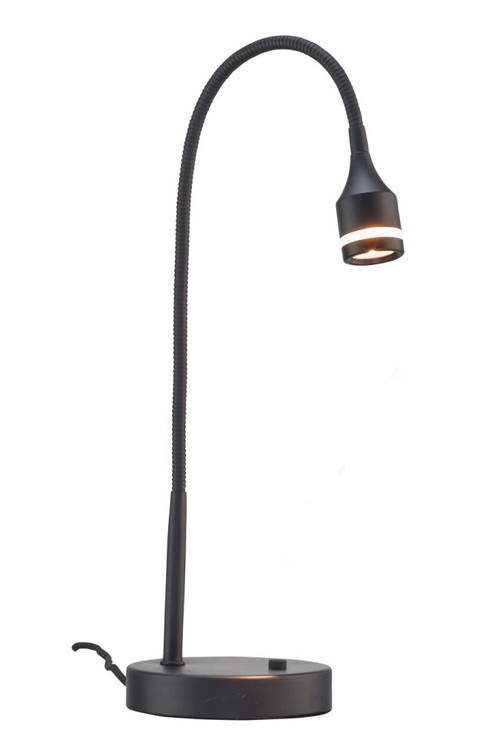 Lamps By Adesso Prospect LED Desk Lamp in Black 3218-01