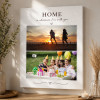 2 photo collage canvas print