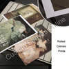 rolled canvas wall art