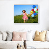 white floating canvas prints