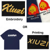 custom logo t shirt printing