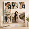 wedding photo collage canvas