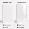 white acrylic sheet