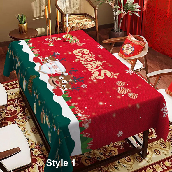 christmas tablecloth