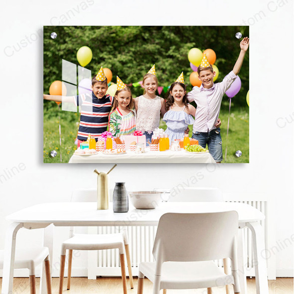 photographs printed on metal