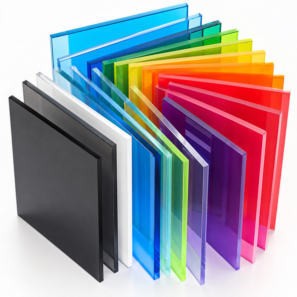 coloured acrylic sheets cut to size