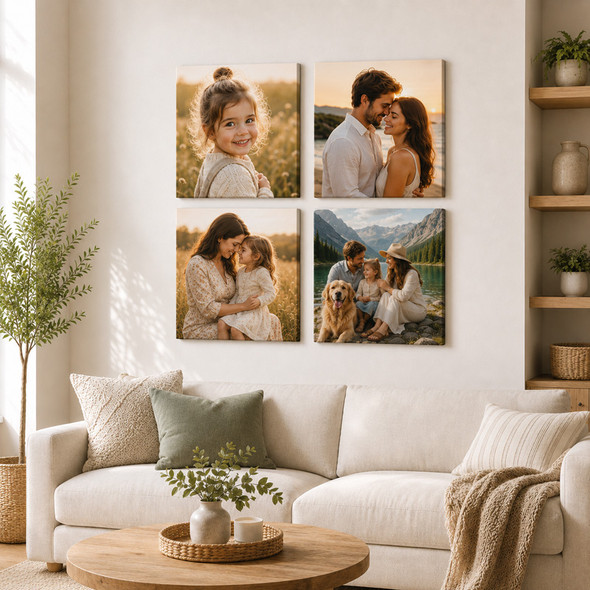 Set of 4 Canvas Prints