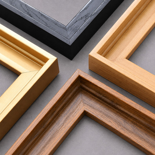 floating frame for stretched canvas