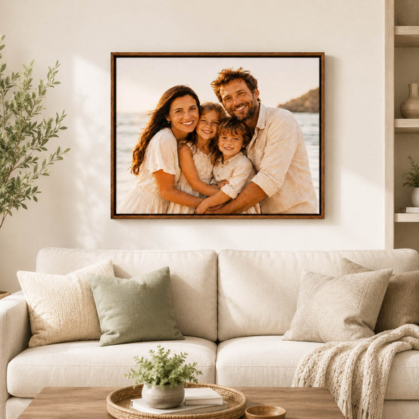 Wood Floating Frame Canvas Prints