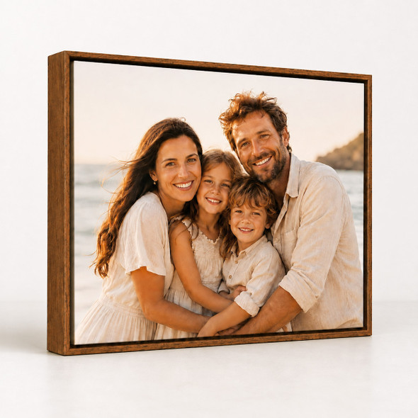 Wood Floating Frame Canvas Prints