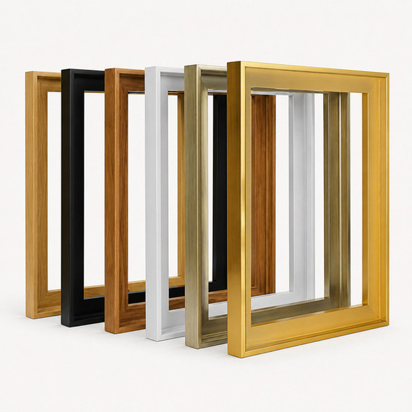 custom floating frame for canvas