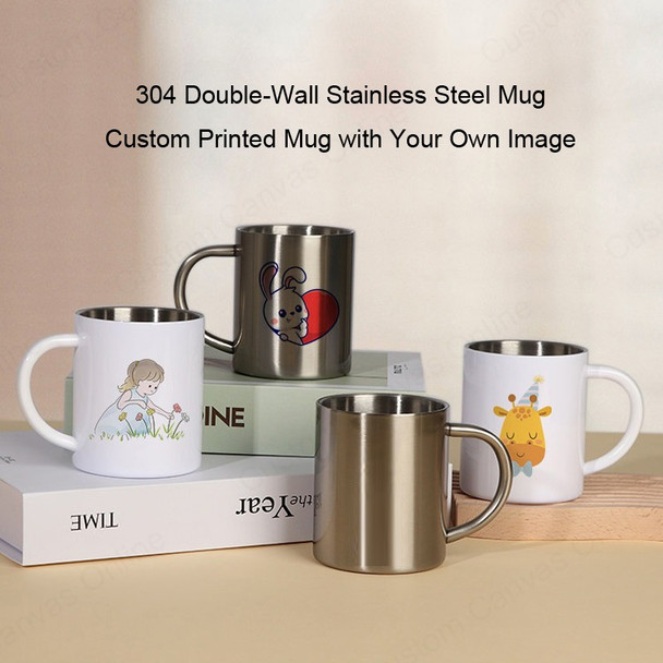 custom stainless steel mug