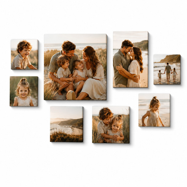 Canvas Print Set of 8
