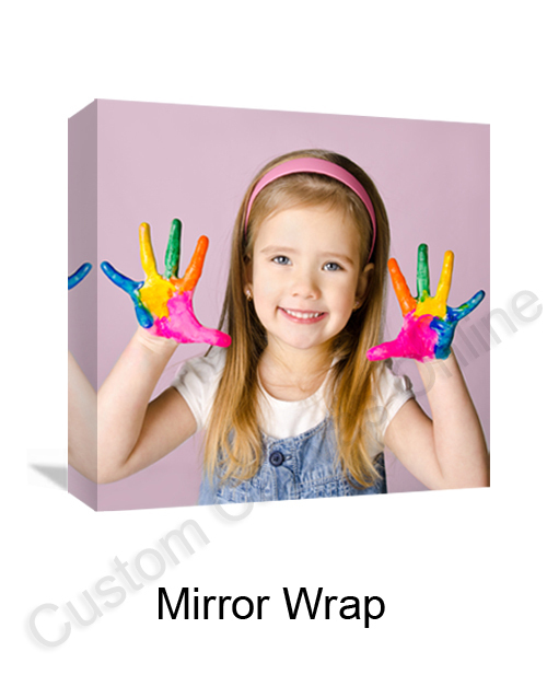 mirror wrap canvas