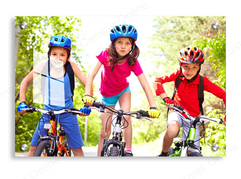 Acrylic prints of family photos with UV printing technology
