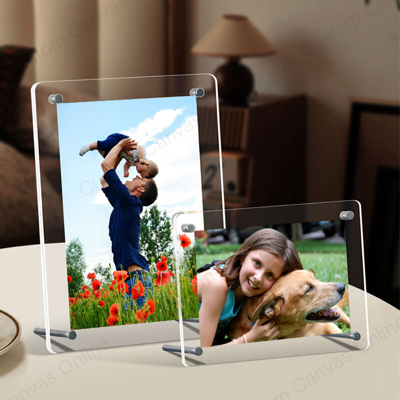 transparent photo frame