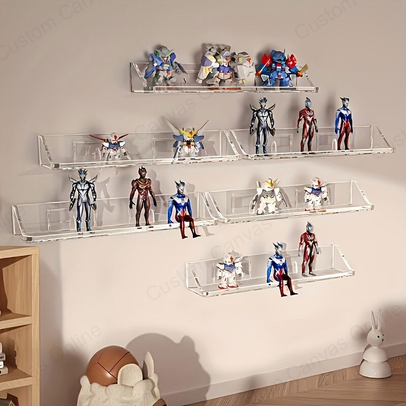 Acrylic shelves