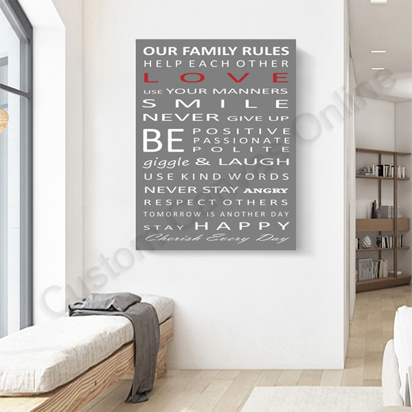 family-rules-wall-art