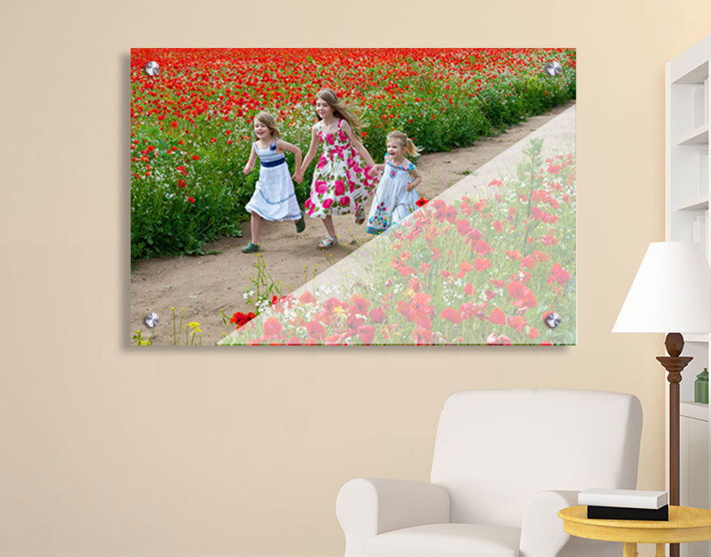 Acrylic Printed Pictures in Living Room