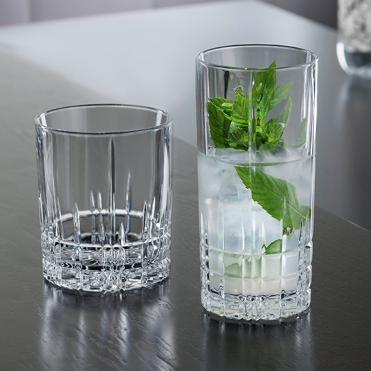 Perfect Set of 4 Long Drinking Glasses