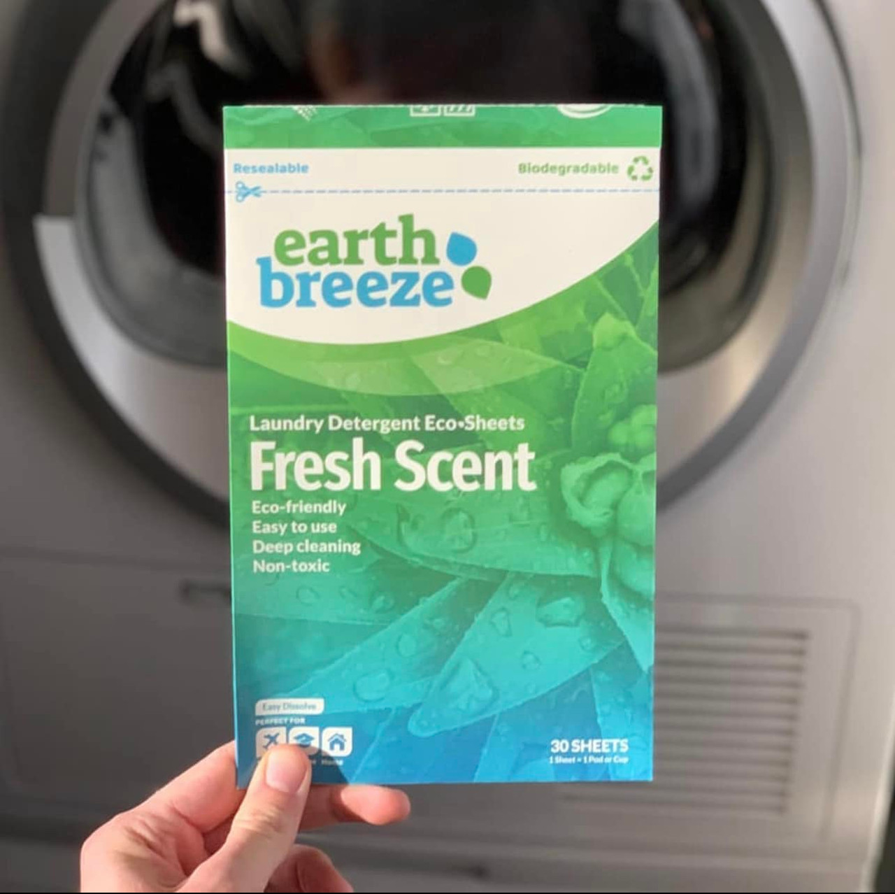 Earth Breeze Laundry Detergent Sheet - The Riley/Land Collection