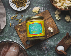 Bengali Coconut Cardamom Simmer Sauce Bengali Coconut Cardamom Simmer Sauce