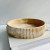Botan Beige + White Fusion Fluted Concrete Bowl