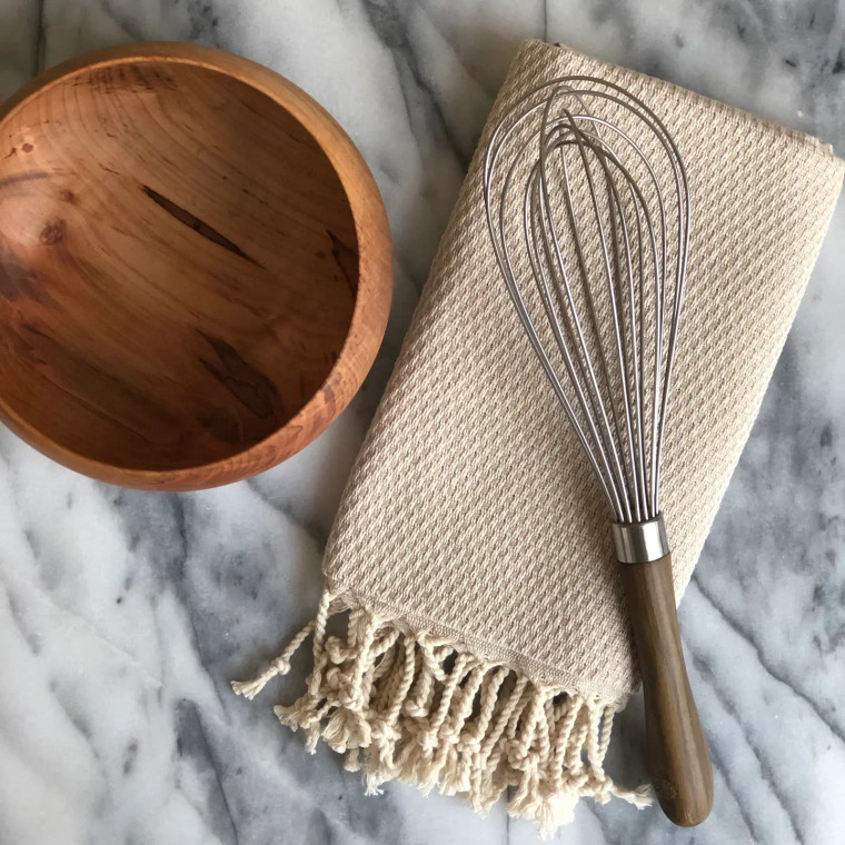 Waffle Hand Towel (Sand)