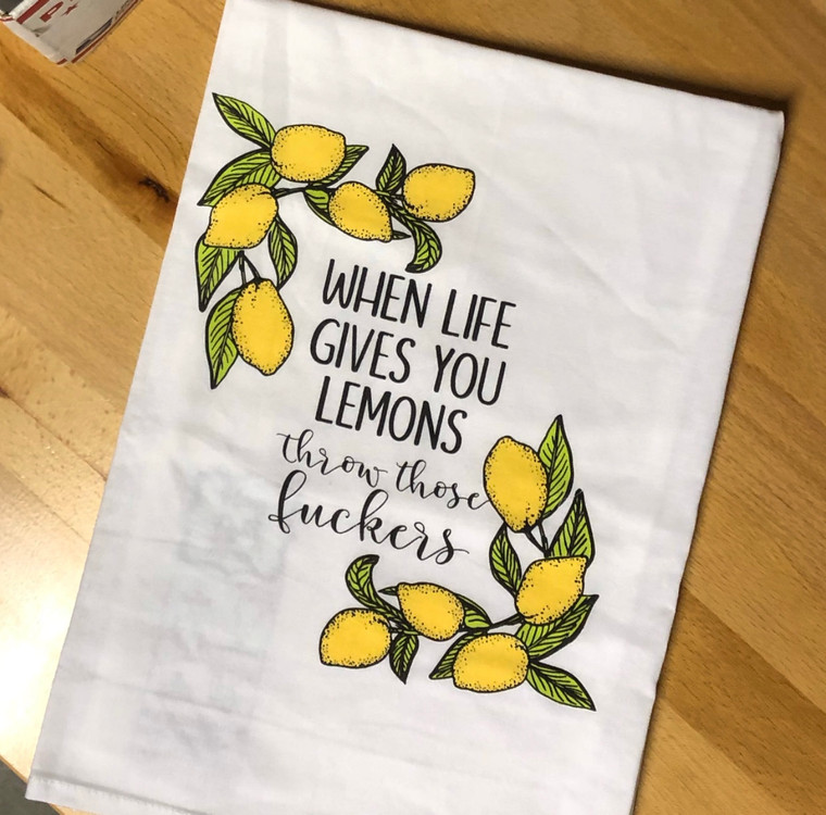 When Life Gives You Lemons Towel