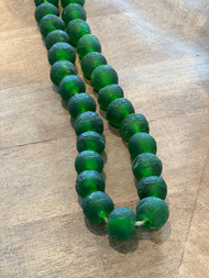 Cameroonian Glass Beads: Emerald