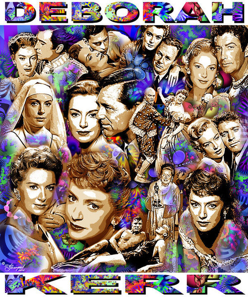 Deborah Kerr Tribute T-Shirt or Poster Print by Ed Seeman