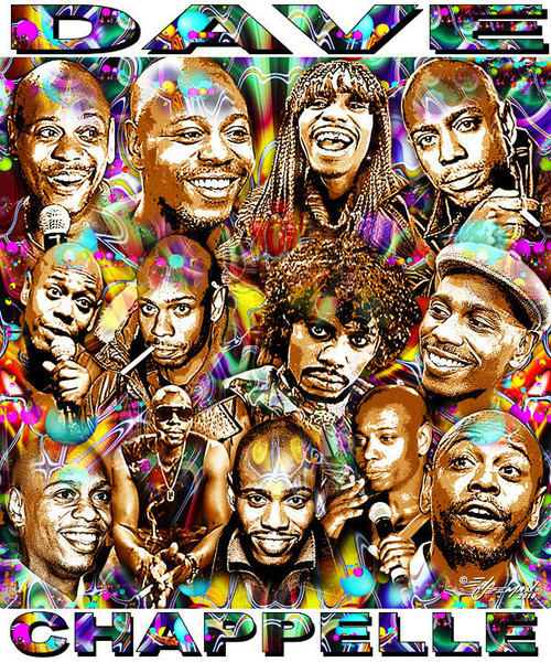 Dave Chappelle T-Shirt or Poster Print by Ed Seeman