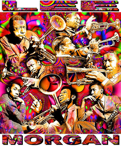 Lee Morgan Tribute T-Shirt or Poster Print by Ed Seeman