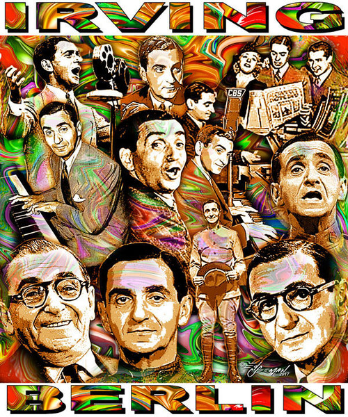 Irving Berlin Tribute T-Shirt or Poster Print by Ed Seeman
