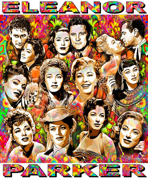 Eleanor Parker Tribute T-Shirt or Poster Print by Ed Seeman