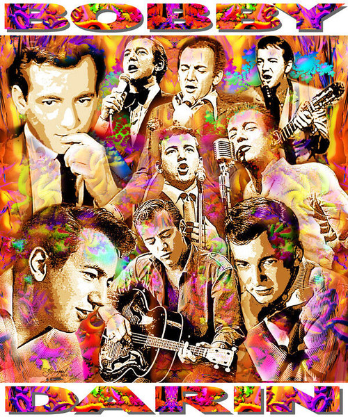 Bobby Darin Tribute T-Shirt or Poster Print by Ed Seeman