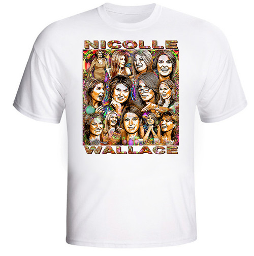 Nicolle Wallace Tribute T-Shirt or Poster Print by Ed Seeman