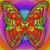 "BUTTERFLY GRAIN DIGITAL" T-SHIRT OR POSTER PRINT BY ED SEEMAN