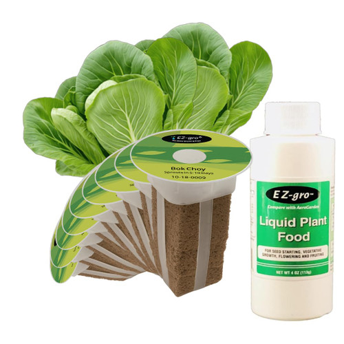 EZ-GRO Bok Choy Seed 9 Pod Kit for Hydroponic Growing Systems