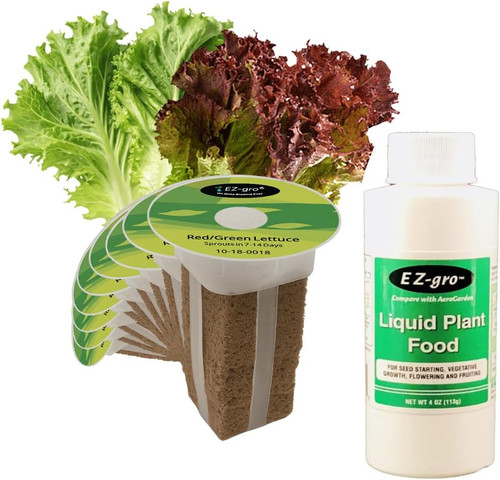 EZ-GRO Salad Green Mix Seed 9 Pod Kit for indoor Hydroponic Growing Systems