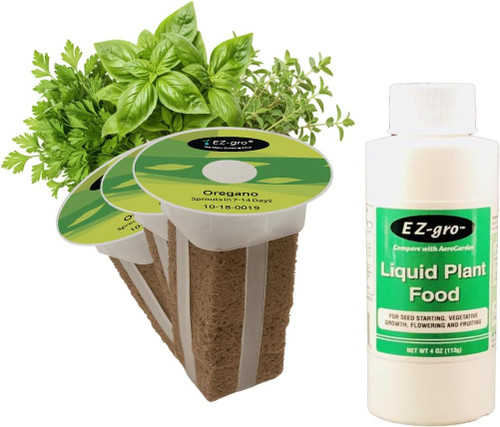EZ-GRO Italian Herbs Seed 3 Pod Kit for Hydroponic Growing Systems
