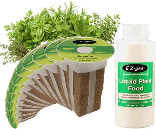 EZ-GRO Italian Herbs Seed 12 Pod Kit for Hydroponic Growing Systems