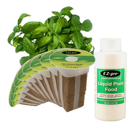 EZ-GRO Pesto Basil Seed 12 Pod Kit for indoor Hydroponic Growing Systems