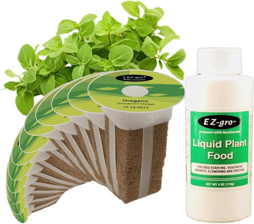 EZ-GRO Italian Oregano pre-seeded 12-pod kit made with Oasis® substrates for hydroponic growing systems