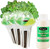 EZ-gro Mixed Romaine Seed Pod Kit with 3 Pre-Seeded Pods and 4 oz Liquid Nutrients for Indoor Hydroponic Garden System
